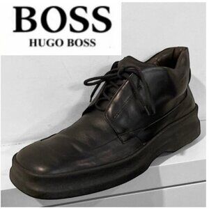 Hugo Boss Black Leather Shoes
